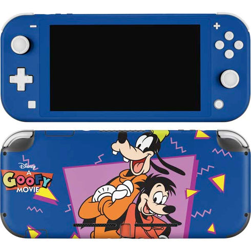 Disney Goofy and Max Nintendo Switch Lite Skin
